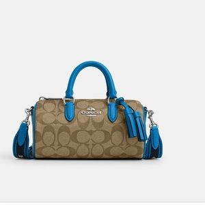 Coach Lacey Crossbody In Signature Canvas NWT